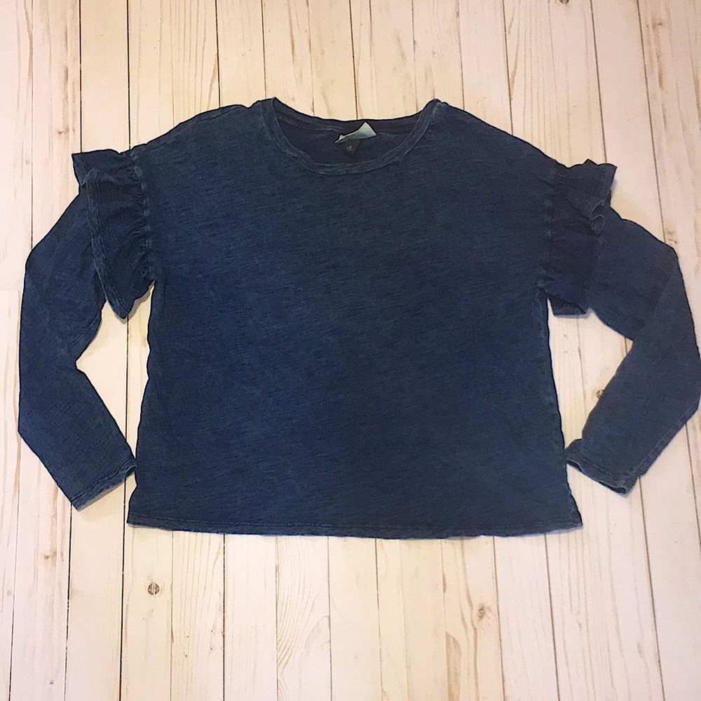 Universal Thread Ruffled Long Sleeve - Picture 3 of 7